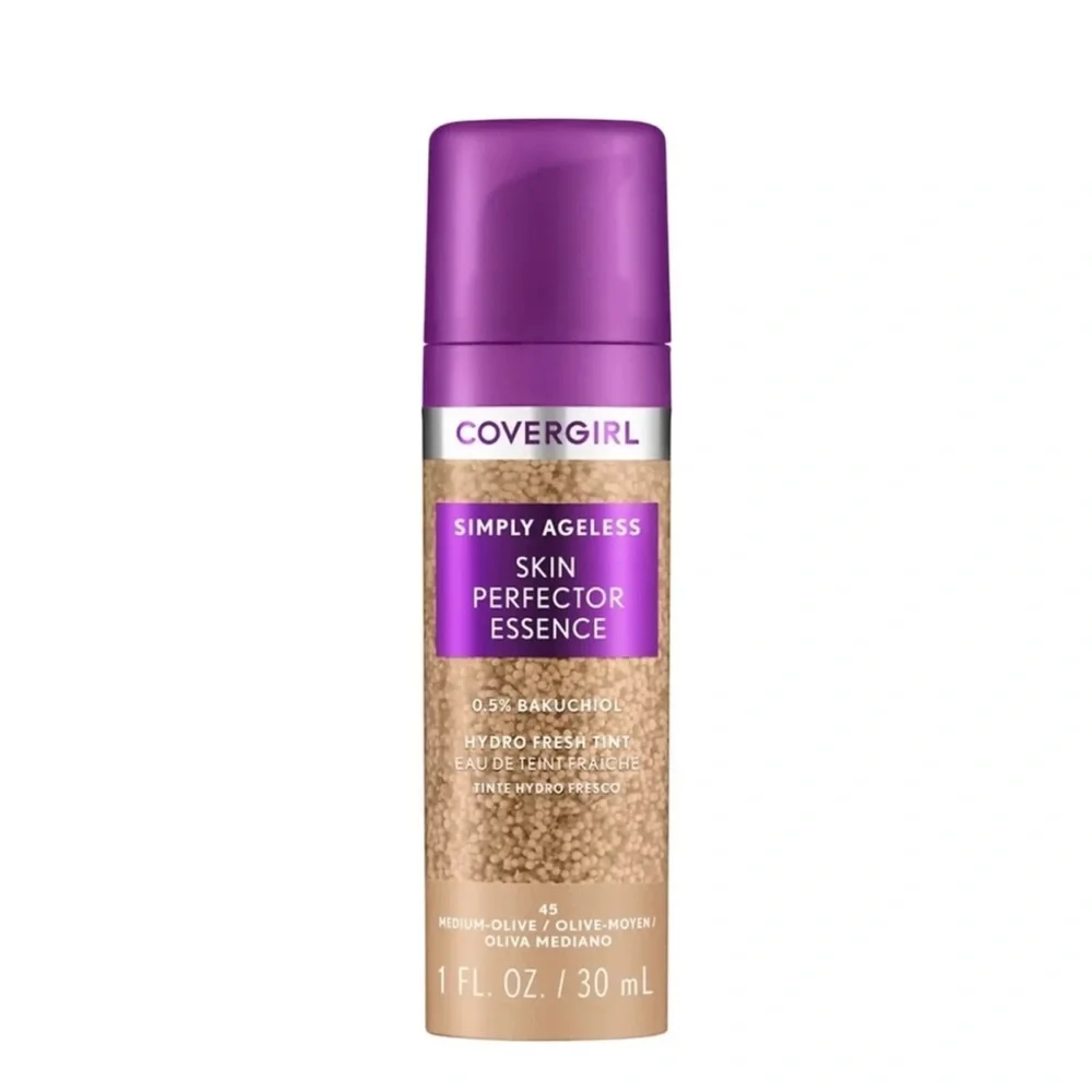COVERGIRL SIMPLY AGELESS SKIN PERFECTOR ESSENCE Medium Olive 45